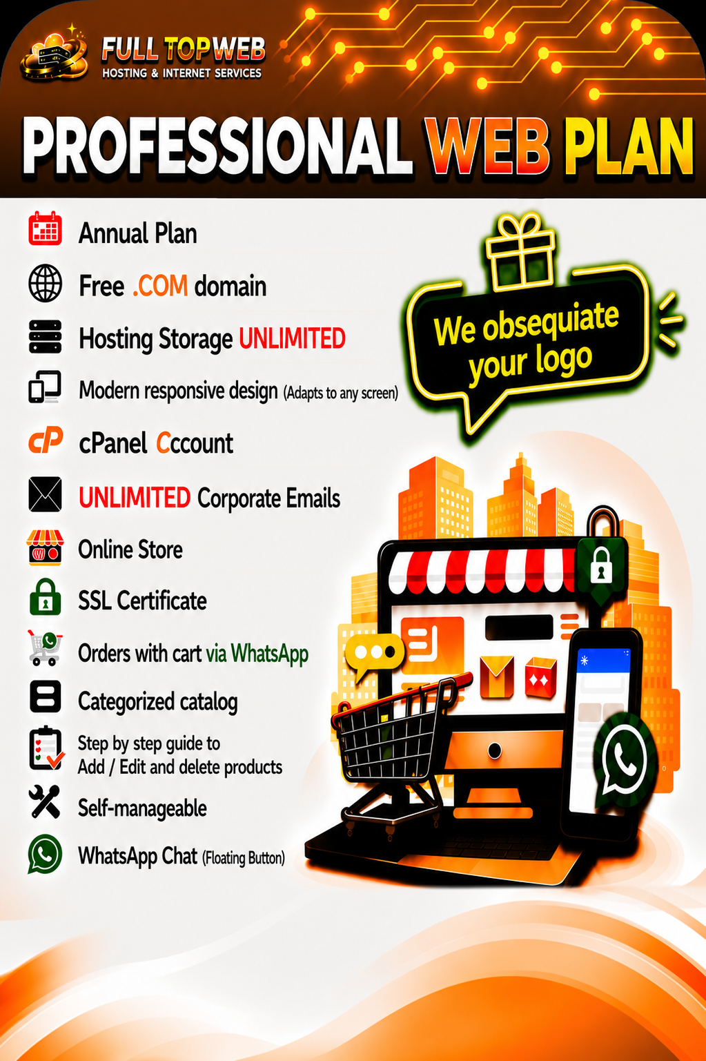Professional Web Plan