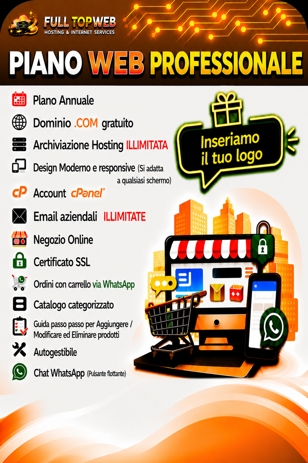 Piano Web Professionale